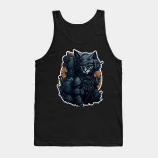 Mecha Cat_008 Tank Top